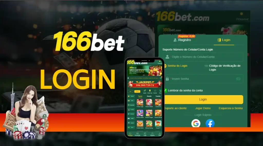 Instruções para fazer login no 166bet de uma só vez